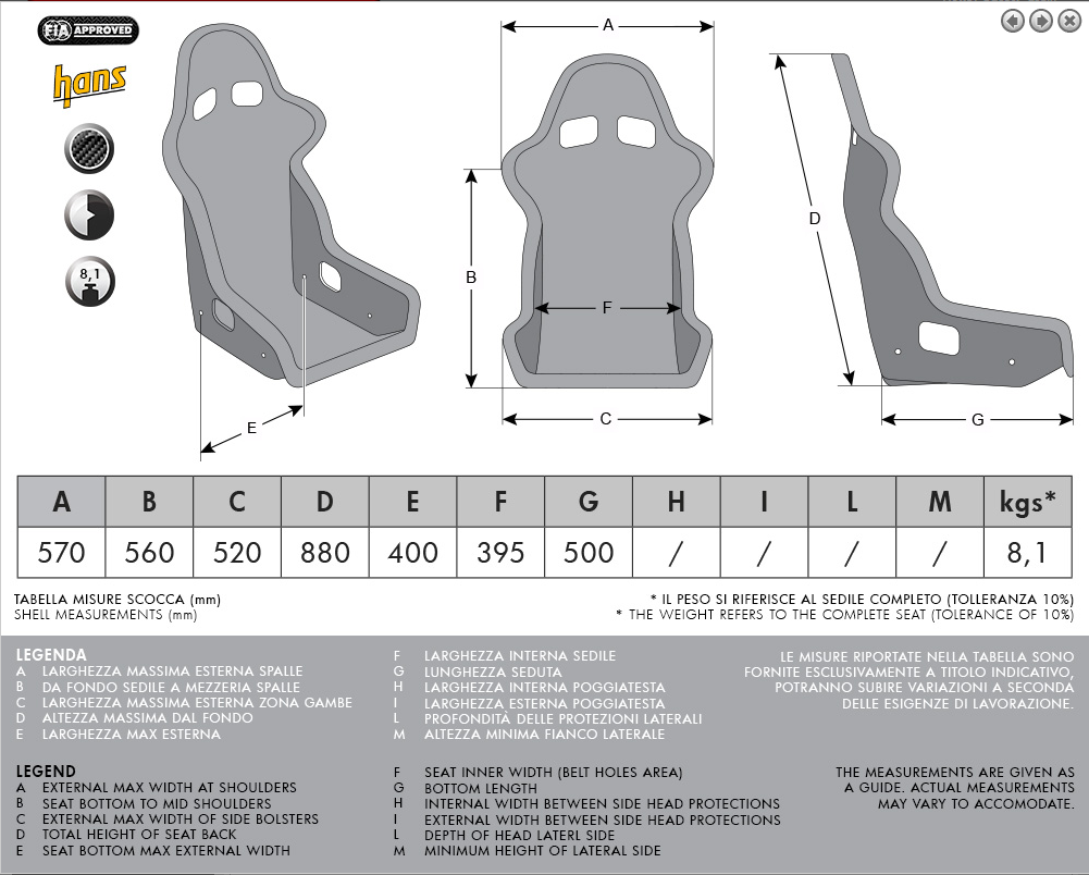 MOMO Start Race Seat